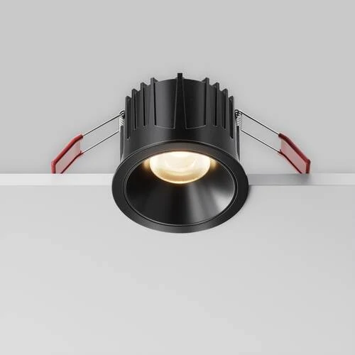 Встраиваемый светильник Downlight Alfa LED 15W, 3000K, Черный (Maytoni Technical, DL043-01-15W3K-RD-B-1) - Amppa.ru