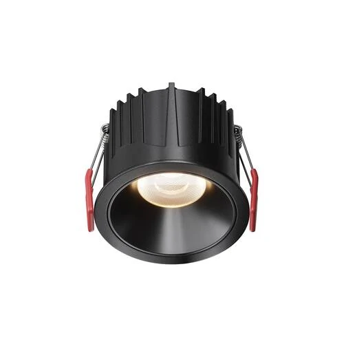 Встраиваемый светильник Downlight Alfa LED 15W, 3000K, Черный (Maytoni Technical, DL043-01-15W3K-RD-B-1) - Amppa.ru