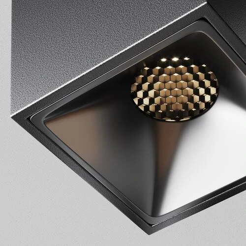 Потолочный светильник Ceiling Alfa LED 8W, 3000K, Черный (Maytoni Technical, C065CL-8W3K-SQ-B) - Amppa.ru