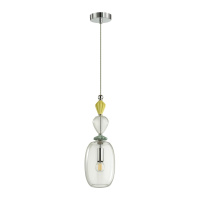 Подвес Bizet Classic, 1xE14, Хром (Odeon Light, 4893/1b)