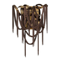 Бра Chainy Hall, 4xG9, Античная Бронза; Латунь (Odeon Light, 5066/4w)