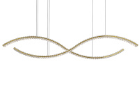 Люстра CRYSTAL 8240, xLED, золото (Newport, 8242N/160 gold) М0071047