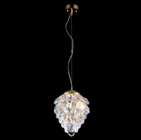 Светильник подвесной Crystal Lux CHARME SP2 GOLD/TRANSPARENT, 1374/202