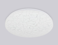 Потолочный светодиодный светильник WH белый 21W 6400K D320*55 (Без ПДУ) (Ambrella Light, FZ1071)