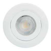 Светодиодный светильник Feron.ONE AL540 встраиваемый 5W 4000K белый "круг", 52046