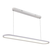 ST615.543.68 Светильник подвесной Белый LED 2*56+12W 4000K 5 780Lm Ra>80  IP20 L1 200xW150xH35 180-2 Подвесные светильники