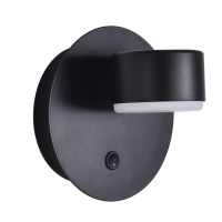 Бра Torina Comfi, 1xgx53 Led, Черный (Lumion, 8344/1w)