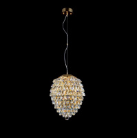 Светильник подвесной Crystal Lux CHARME SP4 GOLD/TRANSPARENT, 1374/204
