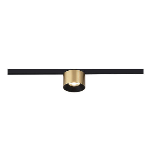 ST669.336.05 Магнитный трековый светильник Латунь LED 1*5W 3000K 350Lm Ra>90 36° IP20 D60xH38 24V SUPER5
